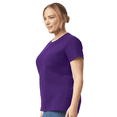 thumbnail image 3 of Gildan Women’s Ultra Cotton T-Shirt, Short Sleeve Crew Neck Casual Classic Fit Purple Tee, M, 3 of 4