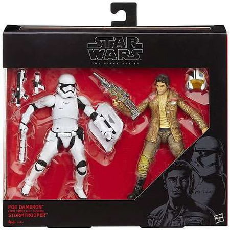 Poe Dameron vs. Riot Control Stormtrooper Action Figure 2-Pack