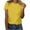 Yellow3, variant on Kovlvoll Womens Short Sleeve Tops Crew Neck Casual Loose T-Shirts Summer Solid Color Lightweight Comfy Tees Top