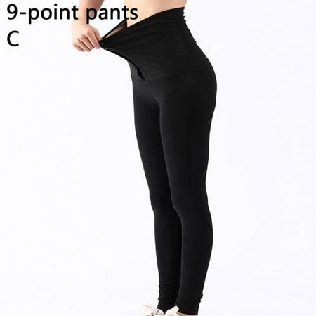 

2021 Newest Women Hot Sweat Body Shaper Sauna Waist Trainer Slimming Pants Weight Loss Fat Burner Sweat Sauna Capris Leggings Ropa Deportiva Para Mujer