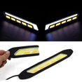 thumbnail image 2 of NUEVA luz LED DRL flexible para circulación diurna, impermeable, universal, COB, kit DRL, luz diurna, luz antiniebla, luz diurna para conducción automática, 12 V, 20 W, 2 of 5