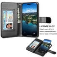 thumbnail image 6 of iPhone 16 Pro Max Case,for iPhone 16 Pro Max Wallet Phone Case,Takfox PU Leather Magnetic Detachable Card Holders Shockproof Kickstand Protective [Flip Folio Cover] for iPhone 16 Pro Max - Black, 6 of 6