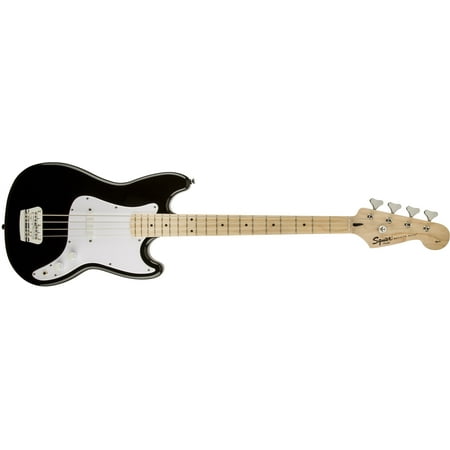Fender Squier Bronco Bass Electric Bass Guitar - Black