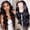 14 Inch, variant on 4x4 Lace Closures Wigs Human Hair Body Wave Wear and Go Human Hair Wigs Natural Black Color 14--24Inch Brazilian Virgin Real Human Hair Wigs Extensions