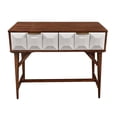 thumbnail image 3 of Steve Silver Ginny Table Console en Bois d'Acacia Massif Noyer Bruni, 3 of 5