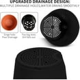 thumbnail image 5 of Superior Hub10/9/8 inch Plant pots, planters for Indoor Plants, self Watering Plant Pot, Flower pots, Black, 5 of 13
