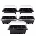 thumbnail image 1 of 12 Cells Hole Nursery Pots Plant Seed Box Tray Insert Seeding Case, 1 of 1