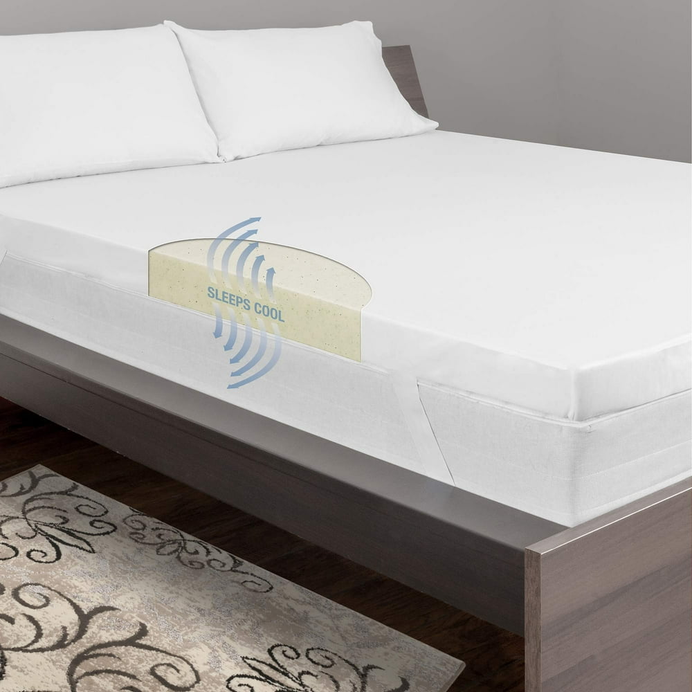 Dream Serenity GelInfused Memory Foam 3" Cool Breeze Memory Support