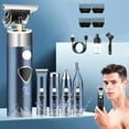 thumbnail image 1 of Vaidha Shaver For Men Bald Shavers For Men 5 In 1 Double Shaver For Men Barber Shaver With 3-Speed Shaver With 4 Different Functional Replacement Heads, 1 of 3