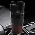 thumbnail image 3 of Car Multi Cup Holder Multifunctional Organiser 4 in 1 Bottle Insert for Drink Water Coffee Cell Phone Sunglasses (Black), 3 of 4