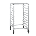 thumbnail image 5 of VINGLI 10-Tier Full/Half Sheet Pan Rack, Aluminum Bakery Rack, Speed Rack, Bakers Rack with Lockable Wheels for Home Commercial Kitchen, Restaurant, Cafeteria, Dessert Shop, 20"W x 26"D x 38"H, 5 of 8