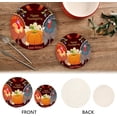 thumbnail image 4 of SKYSONIC Vintage Turkey Bird Pot Holders Trivets, 2 Pcs Heat Resistant Trivets,Happy Thanksgiving Cotton Thread Weave Mats for Hot Pads Pans Pot Bowl Teapot for Kitchen Decor, 4 of 7