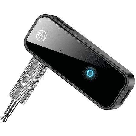 

UrbanX Bluetooth 5.0 Adapter 3.5mm Jack Aux Receiver 2-in-1 Wireless Transmitter & Receiver for Oppo A92s Streaming Audio of TV PC Speaker Headphones Car Home Stereo