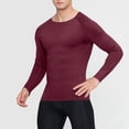 thumbnail image 3 of Dovford Men's Compression Shirts Long Sleeve Workout Gym T-Shirt Running Top Cool Dry Sports Baselayer Undershirts, 3 of 6