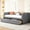 Gray, variant on Beige Daybed with Ergonomic Design | Ideal for Small Apartments and Sleepover Parties | Combine Comfort and Aesthetics in Your Living Space
