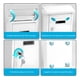 thumbnail image 4 of Buzón de Pared a Prueba de Intemperie con Cerradura Serenelife, Acero Galvanizado, Tapa Metálica para Cartas, Periódicos y Dinero, Buzón para Exterior, Oficina, Casa y Negocios, 4 of 7