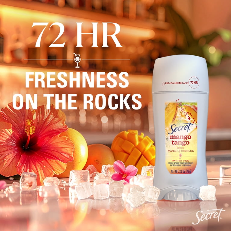 Secret Fresh Invisible Solid Antiperspirant & Deodorant for Women