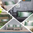 thumbnail image 6 of Dark Green Ombre Body Pillow Covers 20"x54", Modern Gradient Abstract Art Soft Brushed Microfiber Breathable Throw Pillow Covers, Decorative Pillowcase with Zipper for Couch Sofa Bedroom Living Room, 6 of 9
