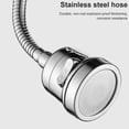 thumbnail image 4 of Grifo Aeroador Ducha Cabeza Extender Cocina ABS ABS Acero Inoxidable Rotación Agua Ahorro Bubbler Tap Boquilla Sprinkler Bajo Ruido Conector Universal Vogacara HA010728-04, 4 of 7