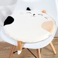 thumbnail image 2 of Cojín de tatami japonés para silla, cojín redondo de espuma viscoelástica para dormitorio, sala de estar y oficina., 2 of 14