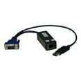 thumbnail image 4 of Tripp Lite USB Server Interface Unit 8 Pack KVM Switch HD15 USB RJ45 TAA - Clavier / Vidéo / Souris / Adaptateur USB - HD-15 (VGA) (m) vers USB, RJ-45 (Lot de 8), 4 of 7