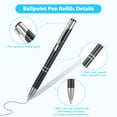 thumbnail image 3 of kurtrusly Stylos à Bille Rechargeables avec Expérience d'Écriture Fluide Prise Confortable 1 Ensemble, 3 of 6
