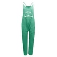 thumbnail image 4 of B91xZ Salopette Décontractée pour Femmes, Col Rond, Dos Ouvert, Été, Ample, avec Poches, Vert Menthe m, 4 of 4