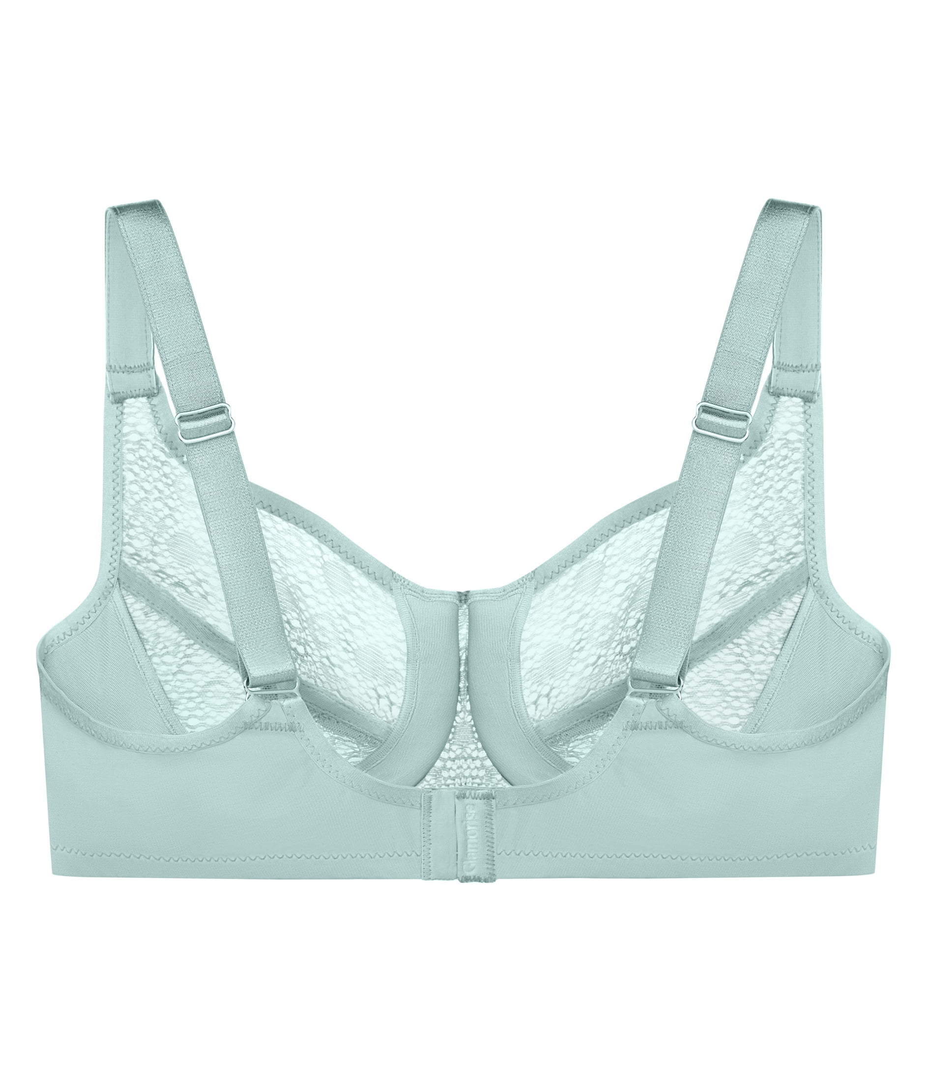 Glamorise Lace Comfort WonderWire Underwire Bra 9855 (Women's & Women's Plus)