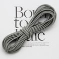 thumbnail image 1 of BUYISI 2.5Mm Color Round Polyester Elastic Rope Rubber Band For Sewing, Crafting & Diy 19# Shallow Gray 15 Meters Per Bundle, 1 of 5