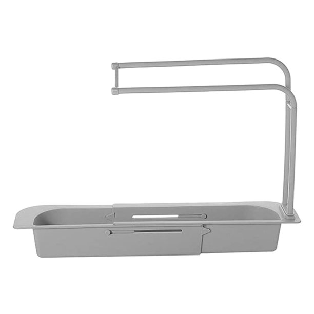 Kitchen Telescopic Sink Drain Rack Hanging Sponge Soap Holders