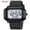 Black+white, variant on Digital Watch for Men and Women with Stopwatch, Alarm, Countdown Timer and EL Backlight, Lightweight Style for Sport and Daily Wear