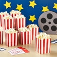 thumbnail image 2 of Juvale 100 Pack Red and White Mini Popcorn Boxes for Party, Bulk Paper Popcorn Containers for Movie Night Decorations (3 x 4 In), 2 of 7