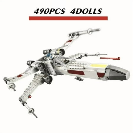 MOC 75301 Space Wars X-Wing Fighter Building Block Model Bricks Toy For Kids Adults Birthday Christmas Gifts