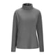 thumbnail image 5 of Talla grande Tops de tallas grandes,Blusa informal de terciopelo de manga larga para mujer, cuello alto, poliéster con lentejuelas, largo regular para uso diario, sopatenor, 5 of 9