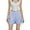 Sky Blue, variant on Musuos Women Summer Casual Plaid Shorts Bows Cutouts Elastic Short Pants for Daily Basic Loose Bottoms
