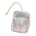 thumbnail image 1 of Rongfmy Doll Display Bag Small Figure Display Bag for Small Figure Collectibles Keys Pink, 1 of 9