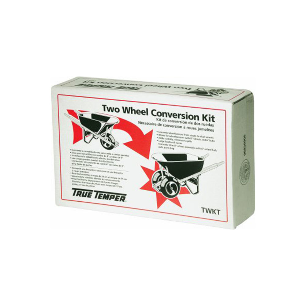 True Temper TWKT Single to Dual Universal Wheelbarrow Wheel Conversion Kit - image 2 of 2