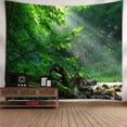 thumbnail image 2 of Tapiz de microtela con paisajes naturales y bosques, 150 x 130 cm, 2 of 2