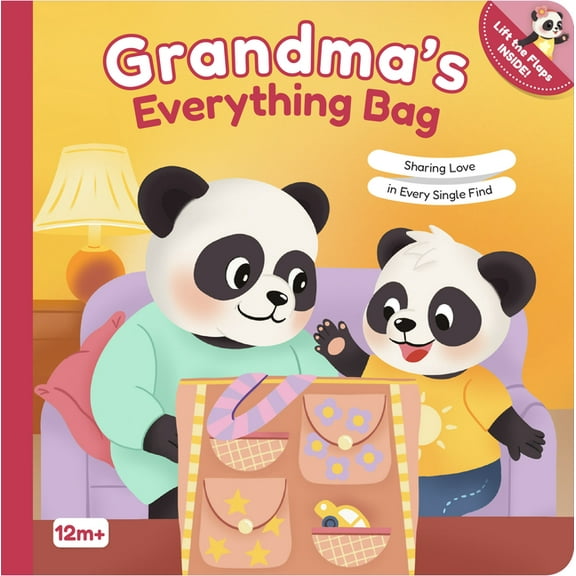The Panda Family Grandma's Everything Bag: Sharing Love in Every Single Find, Book 3, (Board Book)
