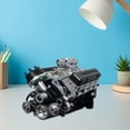 thumbnail image 5 of OIUR V8 Engine Model Resin V8 Small-Block Engine Statue Miniature V8 Engine Figurine Collectible Gift for Adults Car Enthusiasts, 5 of 7