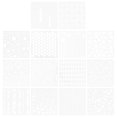 thumbnail image 2 of a refined and engaging product description for your **14pcs Hollow Pattern Wall Painting Stencils**:\n\n \n\n### 🎨 **14pcs Hollow Pattern Wall Painting, 2 of 4