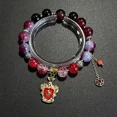 thumbnail image 1 of 2025 Pulsera de Harry Potter con cuentas de Gryffindor, verde, Slytherin, azul y azul de Ravenclaw, joyería de HP, regalos para estudiantes, juguetes, 1 of 5
