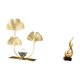 thumbnail image 5 of Estatua de figura,Estatuas de hojas y flores de metal,esculturas decorativas,Figuras decorativas para el hogar,para estante,mesa o vitrina.,Escultura abstracta de fuego,Estatua de arte, 5 of 8