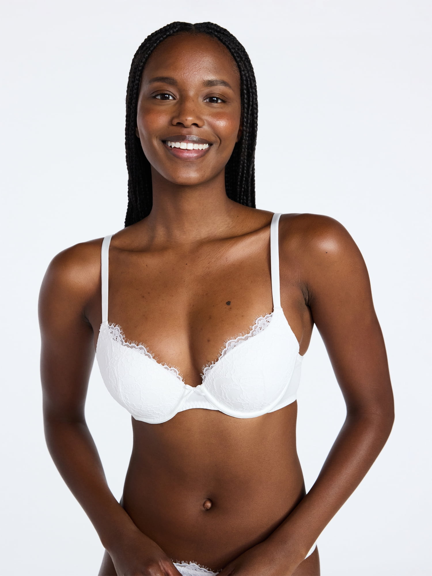 Joyspun Women's Smoothing T-Shirt Bra, Sizes 34B-40DDD - Walmart.com