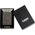 thumbnail image 5 of Zippo 48569 Flame Pattern Design Armor Black Ice Windproof Lighter, 5 of 5