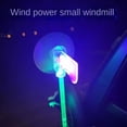 thumbnail image 4 of Mini Windmill LED Light Safe-Riding Plastic Small Windmill Wind Power Generation Car Decorations, 4 of 6