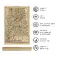 thumbnail image 4 of 1888 Map of Alabama - Vintage Map of Alabama Wall Art - Railroad Map of Alabama History Poster, 4 of 7