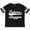 Football Black and White, variant on Baseball Future Slugger Boys or Girls Toddler T-Shirt