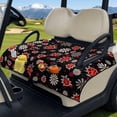thumbnail image 3 of Yuyamidu Cute Ladybug Golf Cart Seat Covers Daisy Club Car Seat Towel Blanket with 4 Front Pockets for 2 Person Seats Golf Cart Seat Cushion Travel Sports Golf Cart Accessories, 3 of 8