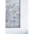 thumbnail image 2 of Momeni Karachi Polyester Medallion Grey Area Rug 8' X 10', 2 of 6